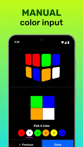 Cube Solver 2x2 screenshot