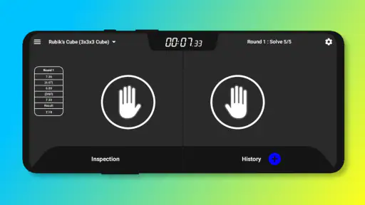 Cube Timer screenshot