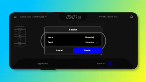 Cube Timer screenshot