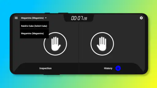 Cube Timer screenshot