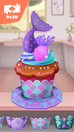 Cupcake maker cooking games screenshot