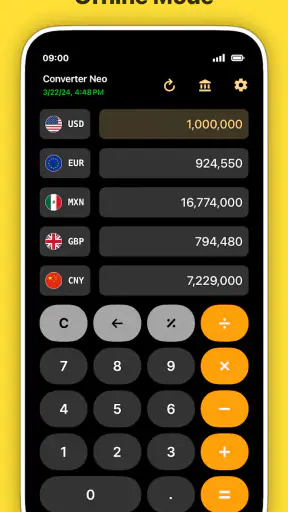 Currency Converter Neo Offline screenshot
