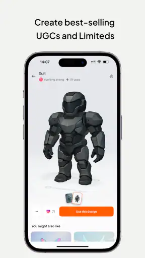 Customuse: Skins Maker Roblox screenshot