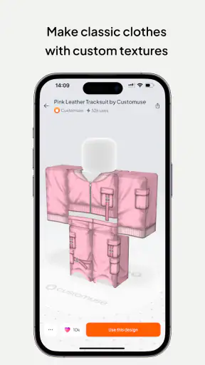 Customuse: Skins Maker Roblox screenshot