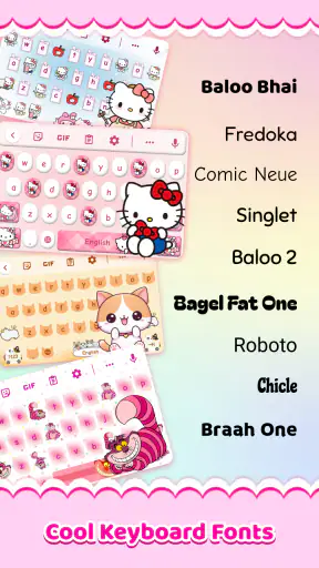 Cute Keyboard: Sounds & Emojis screenshot
