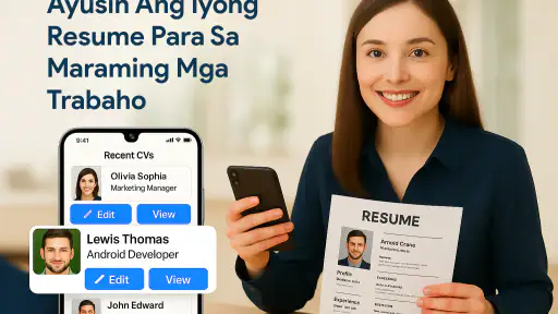 CV Maker -Tagabuo ng Resume screenshot