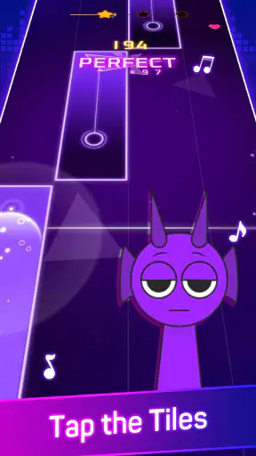 Cyber Music Rush: Rhythm Game screenshot