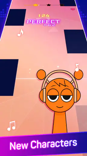 Cyber Music Rush: Rhythm Game screenshot