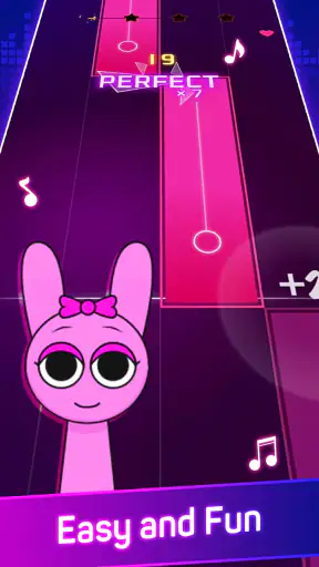 Cyber Music Rush: Rhythm Game screenshot