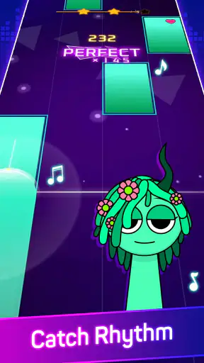 Cyber Music Rush: Rhythm Game screenshot