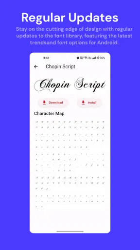 DaFont - Fonts Installer screenshot