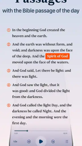 Daily Bible: Widgets & Prayer screenshot