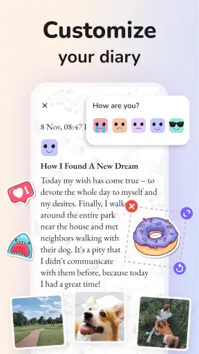 Daily Diary: Journal with Lock screenshot