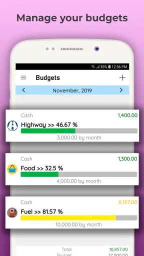Daily Expenses License screenshot