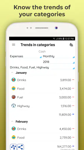 Daily Expenses License screenshot