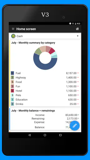 Daily Expenses License screenshot
