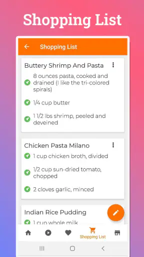 Daily Recipes Cookbook App screenshot