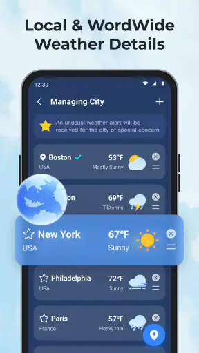 Daily Weather: Forecast&Alerts screenshot