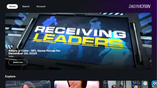 Dailymotion Social Video App screenshot