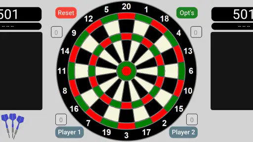 Dart Scoring App 501 screenshot
