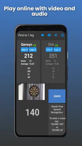 Darts Score Handsfree screenshot