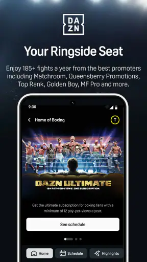 DAZN - Watch Live Sports screenshot