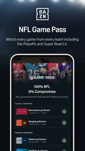 DAZN - Watch Live Sports screenshot