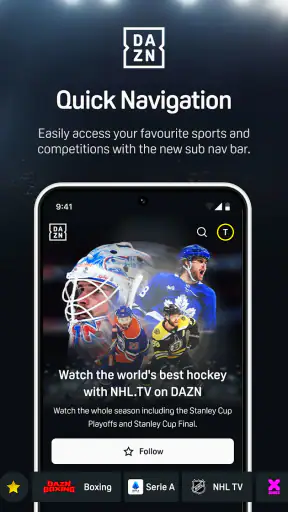 DAZN - Watch Live Sports screenshot