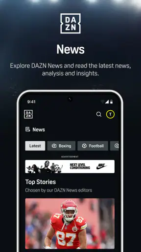 DAZN - Watch Live Sports screenshot