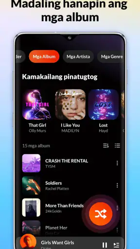 DDMusic - Player ng Musika screenshot