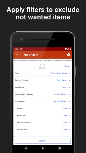 Deals Tracker PRO: eBay Alerts screenshot