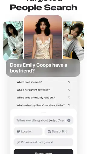 Deepsearch AI Search Assistant screenshot