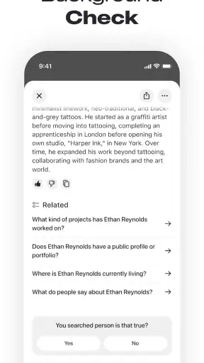 Deepsearch AI Search Assistant screenshot