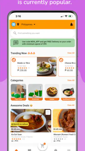 Deliverya screenshot