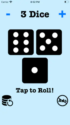 Dice Roller: Shake & Roll Dice screenshot