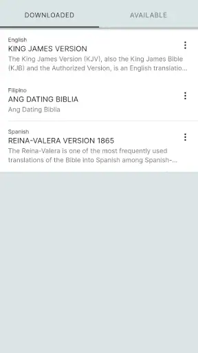 Digital Bible screenshot