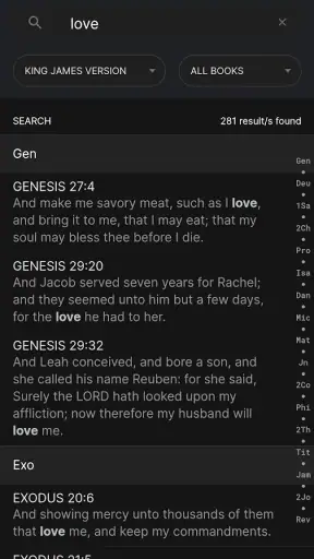 Digital Bible screenshot