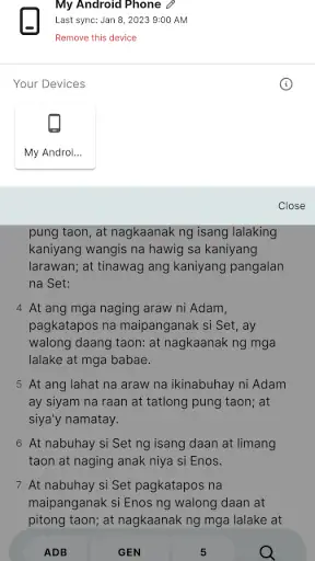 Digital Bible screenshot
