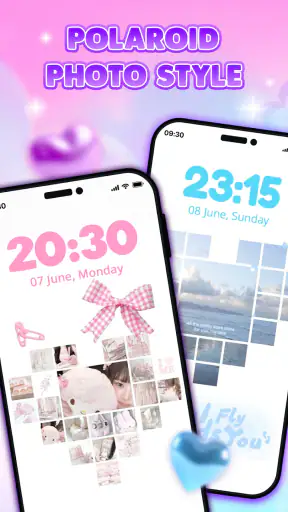 DIY Wallpaper Collage Editor screenshot