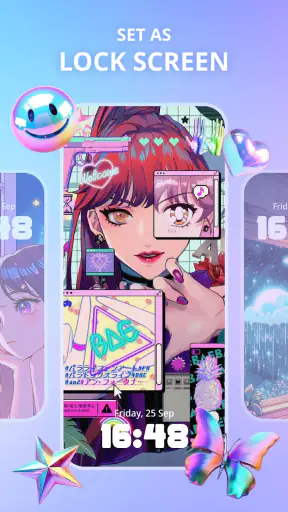 DIY Wallpaper - Photo Collage screenshot