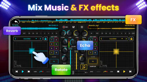 DJ Mixer Studio - Musika Mixer screenshot