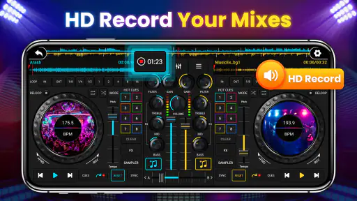 DJ Mixer Studio - Musika Mixer screenshot