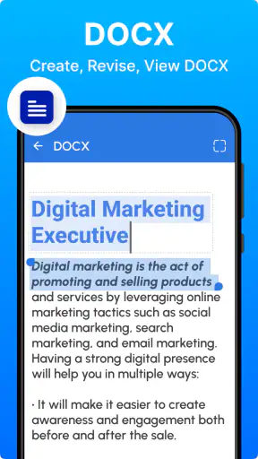 Docx Reader - Word, PDF, XLSX screenshot