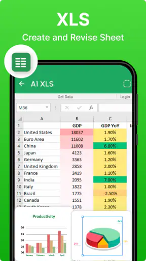 Docx Reader - Word, PDF, XLSX screenshot