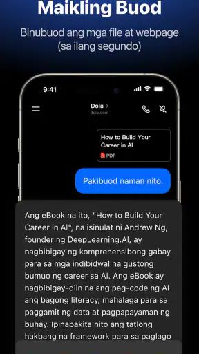 Dola: Smart na AI assistant screenshot
