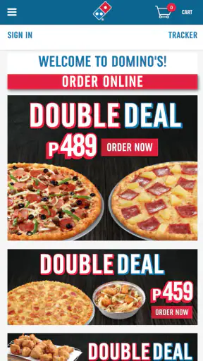 Domino's Pizza Philippines screenshot