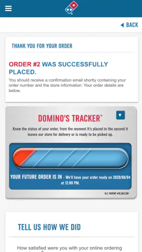 Domino's Pizza Philippines screenshot