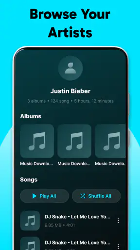 Download Musika - Mp3 Player screenshot