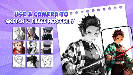 Draw Anime - AR Drawing Sketch screenshot