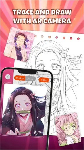 Draw Anime - AR Tracing App screenshot